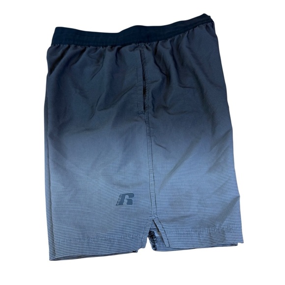 Russsell Boys Athletic  Printed Woven Shorts Gray/black Size Large (10-12) - Picture 1 of 6